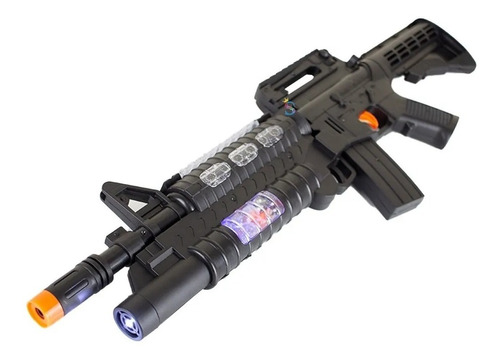 Metralhadora Fuzil Ak-47 Cosplay Com Som Luz E Vibra Barato
